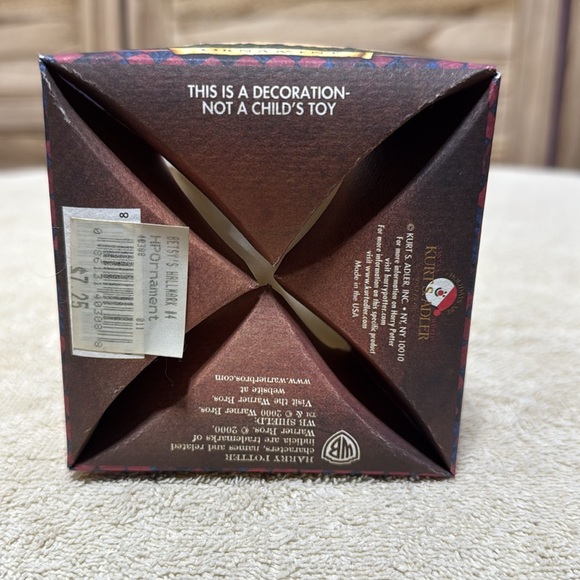 Harry Potter Sorcerer's Stone Ornament Vintage Warner Brothers Early 2000’s NIB - Picture 4 of 5